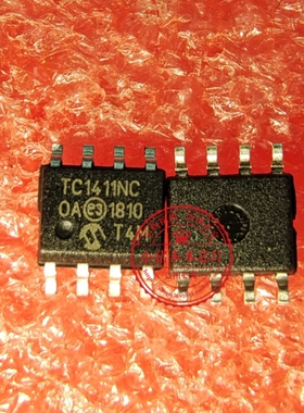 丝印TC1411NC TC1411NCOA SOP8封装电源门驱动器芯片