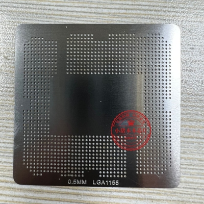 LGA1155 LGA1156 0.5MM CPU座子植锡网 植球钢网