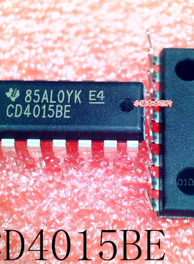CD4015BE     CD4015     DIP-16      新的