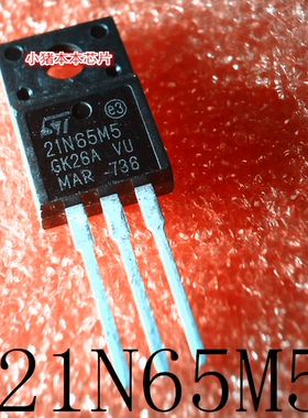 STF21N65M5   21N65M5   TO-220F    新的  一个起拍      可直拍
