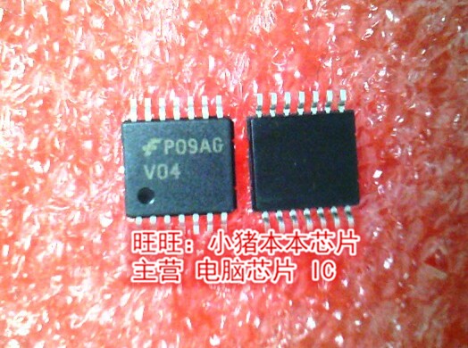 74VHC04MTCX 丝印V04 TSSOP-14全新现货 一个起售 - 实物图