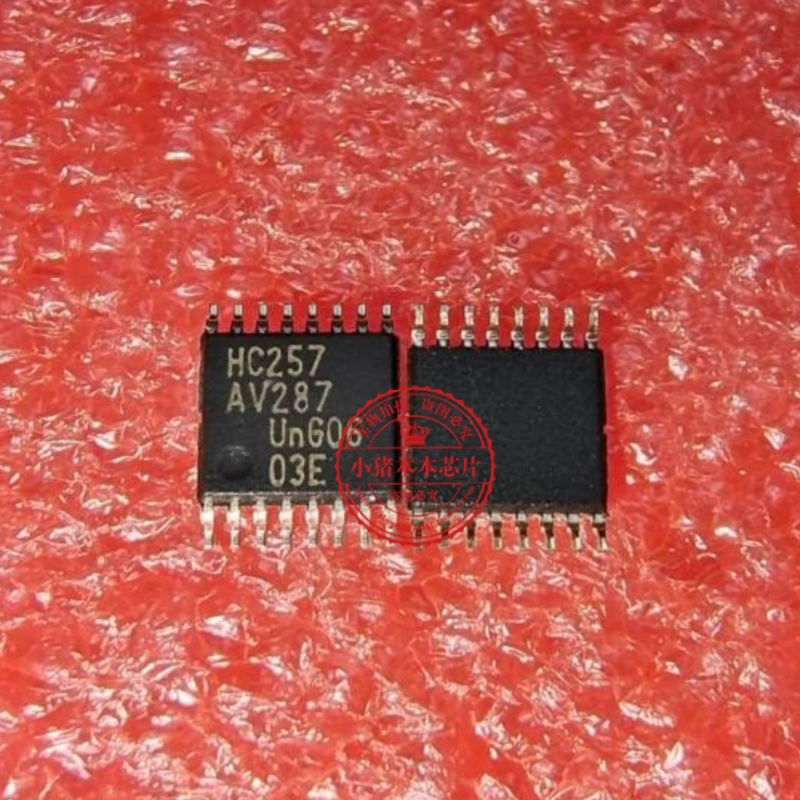 74HC257PW  丝印HC257  TSSOP16    新的   一个起拍