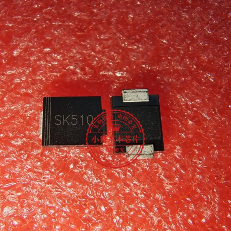 SK510C 贴片肖特基二极管5A 100V DO-214    新的  一个起拍