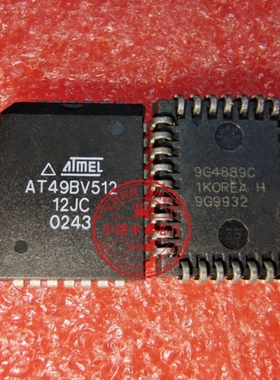AT49BV512-12JC AT49BV512 AT498V512-12JC PLCC 新的   一个起拍