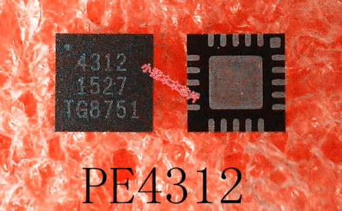 PE4312MLBA-Z      PE4312MLBA     丝印:4312    QFN封装   新的
