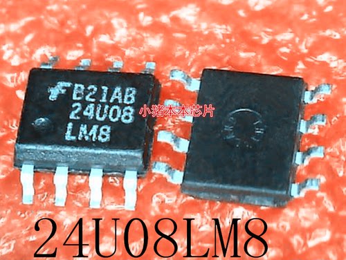 FM24U08LM8     24U08LM8     24U08    SOP8     新的