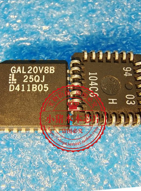 GAL20V8B-25QJ  GAL20V8B  GAL20V88  PLCC  新的  一个起拍