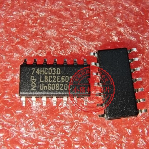 74HC03D,653 SOIC-14 四2输入与非门 逻辑芯片 74hc14D 74LVT14D