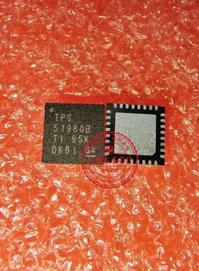 TPS51980BRTVR TPS51980BRTVT TPS51980B TPS519808 51980B  QFN