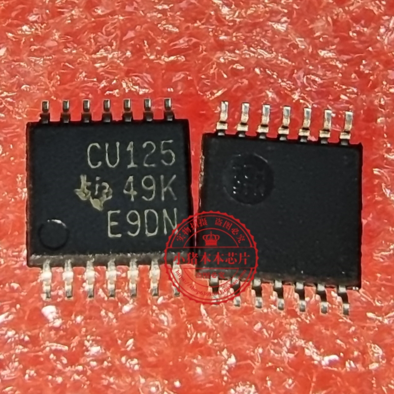 全新进口原装 SN74CBT3125PWR 74CBT3125 PWT 丝印CU125 TSSOP14