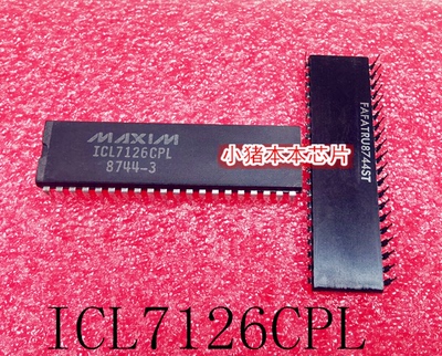 ICL7126CPL   ICL7126   DIP40     新的    一个起拍     可直拍