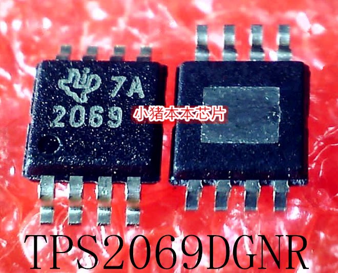 TPS2069DGNR TPS2069DGN丝印2069 MSOP8 BCM56242B0IFSBLG 新的 - 实物图