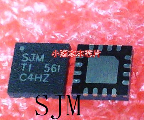 TPS65633RTER     TPS65633     丝印:SJM     QFN16     新的