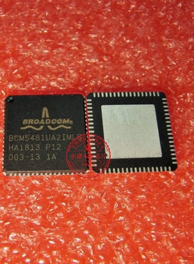 BCM5481UA2IMLG  BCM5481UA21MLG  QFN 新的  一个起拍