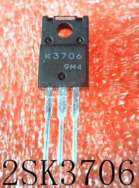 2SK3706  K3706   TO-220F   新的   一个起售   可直拍