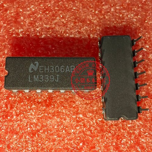 全新进口原装 LM339J LM339 DIP14陶瓷 直插 模拟比较器