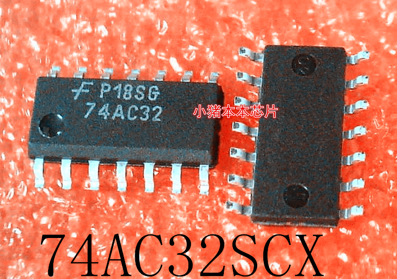 74AC32SCX     丝印:74AC32    SOP14      新的