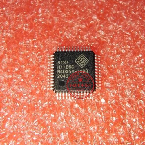 丝印  6137H1-E6C 6137 H1-E6C  SSS6137H1-E6C 6137HI-E6C QFP48
