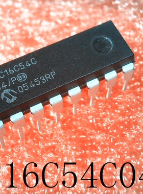 PIC16C54C04/P  P1C16C54C04/P   PIC16C54C  DIP18 新的一个起拍