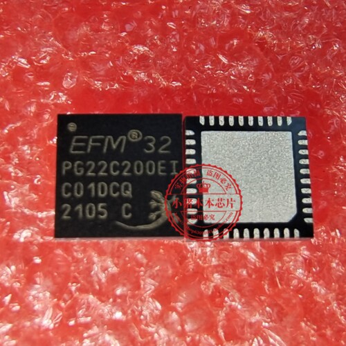 EFM32PG22C200F64IM40-CR EFM32PG22C200F64  QFN新的  一个起拍