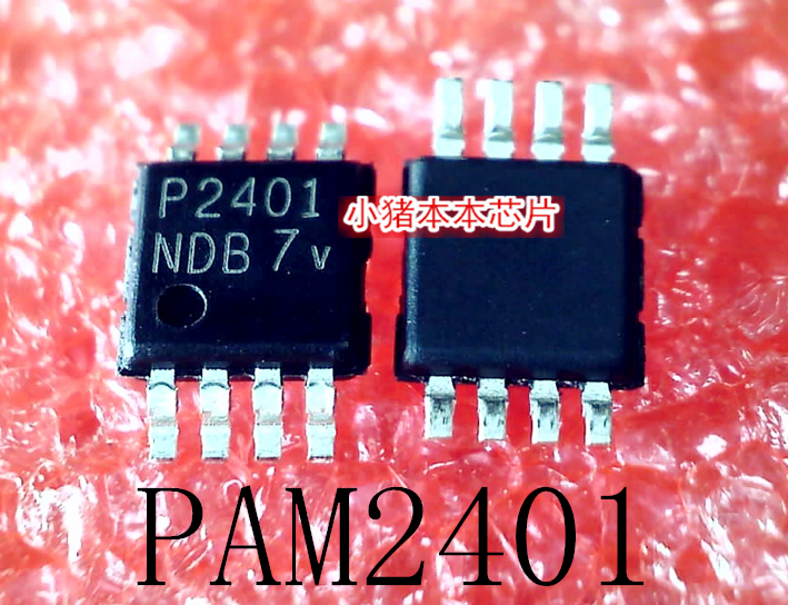 PAM2401SCADJ PAM2401 丝印 P2401  MSOP-8 新的 一个起拍 可直拍