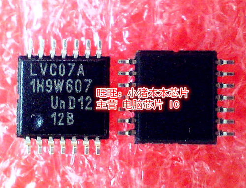 SN74LVC07APW 74LVC07APW LVC07A TSSOP-14封装 新的现货一个起拍