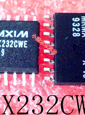 MAX232CWE      MAX232     SOP-16     新的