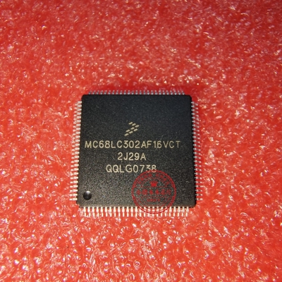 MC68LC302AF16CTV    MC68LC302PU16VCT  QFP  新的  一个起拍