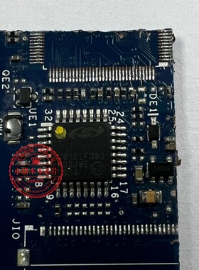 版本号LA-D751P C8051F383 剪版 带程序 一个起拍