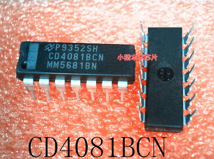 CD4081BCN    CD40818CN     CD4081     DIP-14     新的