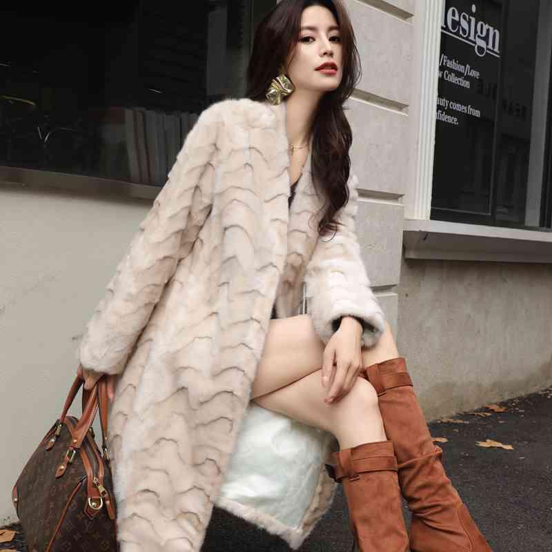 2025年冬季新款皮草中长款外套