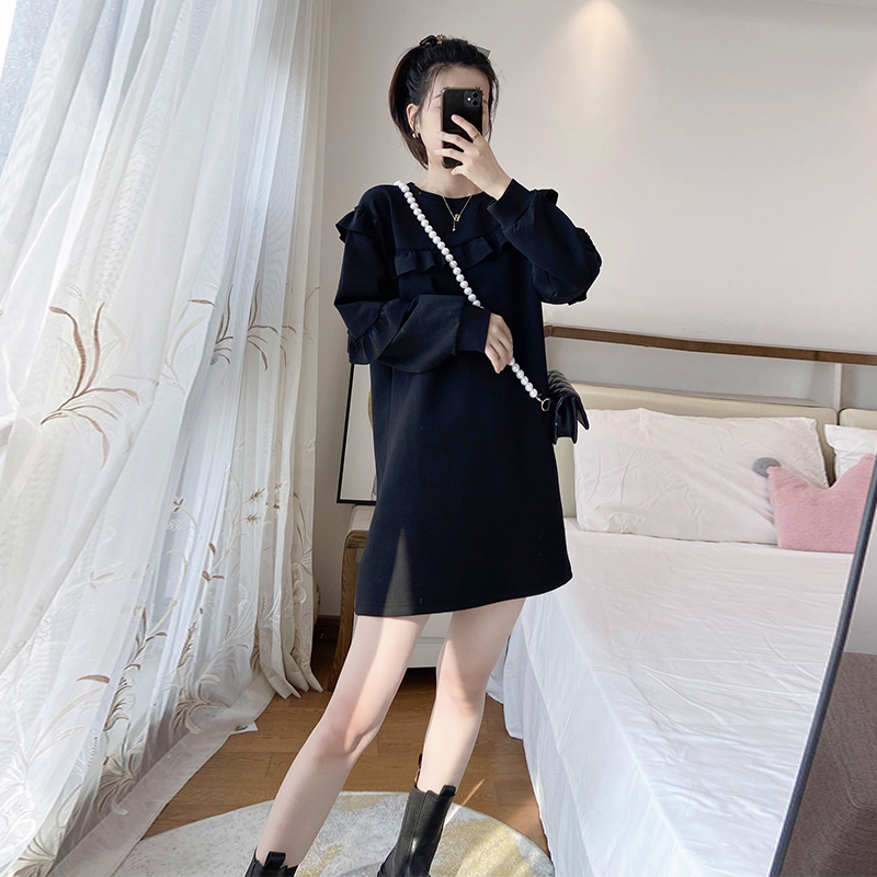 200斤加肥加大休闲风新款连衣裙