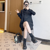 a字裙遮肚中长款 2025宽松背心连衣裙女士春秋新款 无袖 裙子小香风