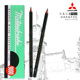 日本原装 包邮 三菱绘图铅笔9800 10B进口铅笔 一盒 素描铅笔2B