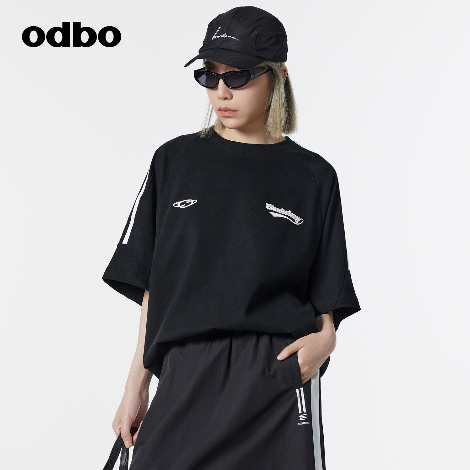 百搭薄款简约棉男女短袖T恤