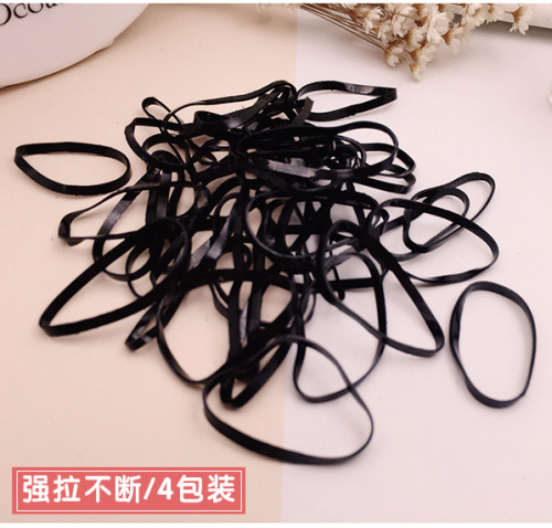 橡皮筋黑色加厚大人用发绳儿童