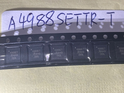 丝印 4988ET A4988SETTR-T 原装 WQFN-28-EP(5x5)  电机驱动芯片