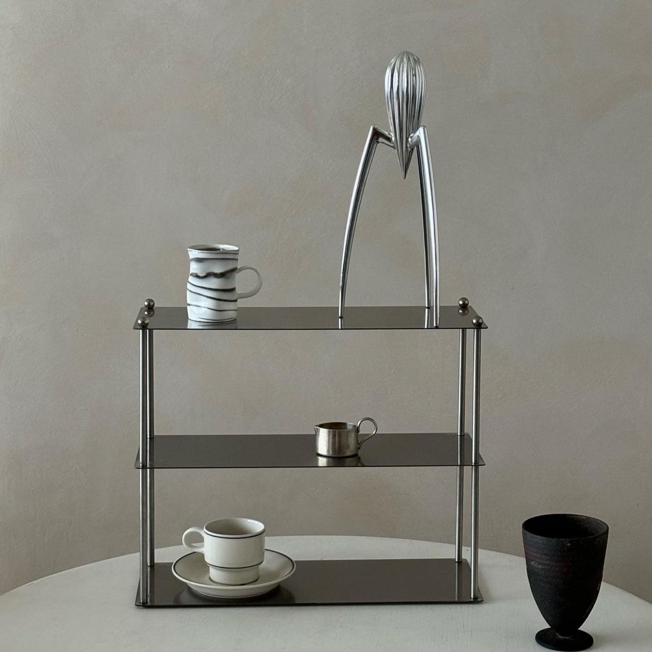 ins风不锈钢马克杯咖啡杯置物架