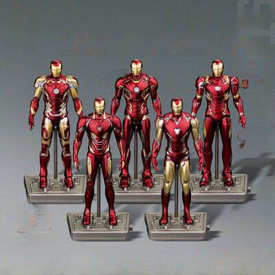 中东4英寸钢铁侠活动娃娃手工制作Mk85模型马克漫威套装正版玩具