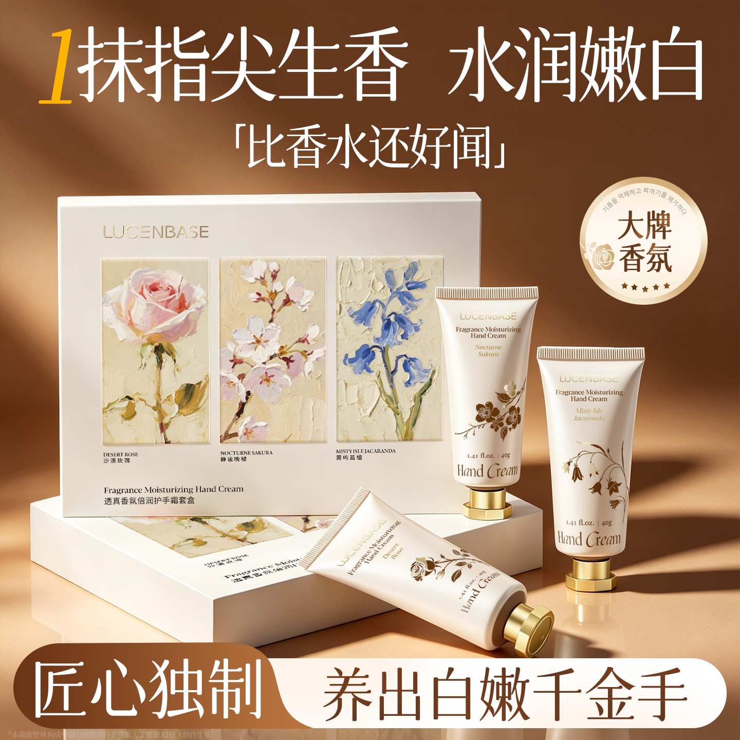 【教师节礼盒】香水护手霜第1名图片