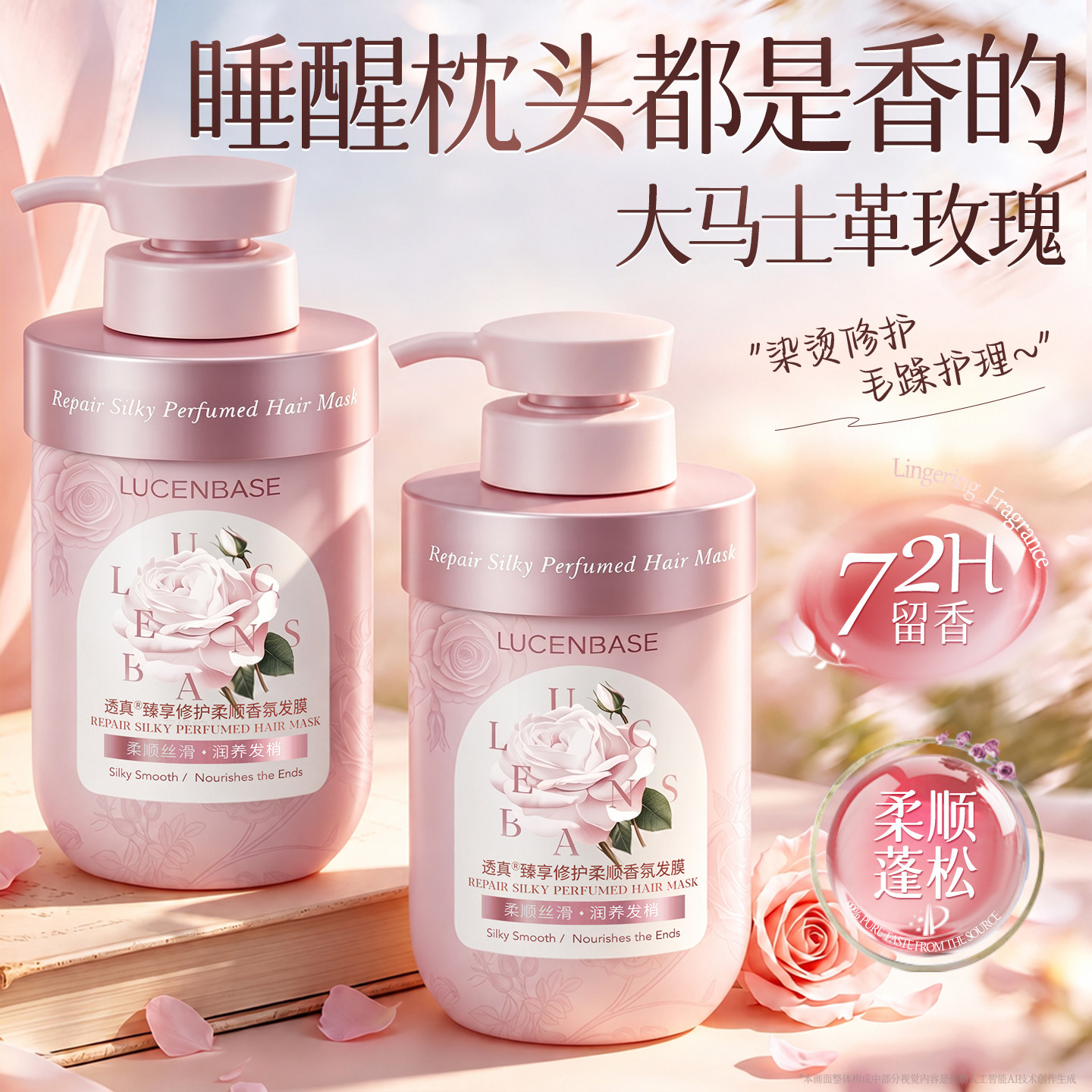 全网爆卖100W+|鱼子酱修护发膜图片
