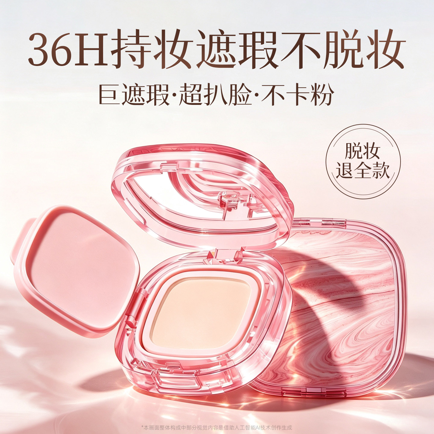 粉底液膏遮瑕持久不脱妆混油皮干皮保湿bb粉霜蹭不掉官方旗舰店图片