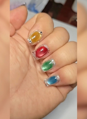 【羽裳琉璃】TXJ纯手工穿戴甲甲片