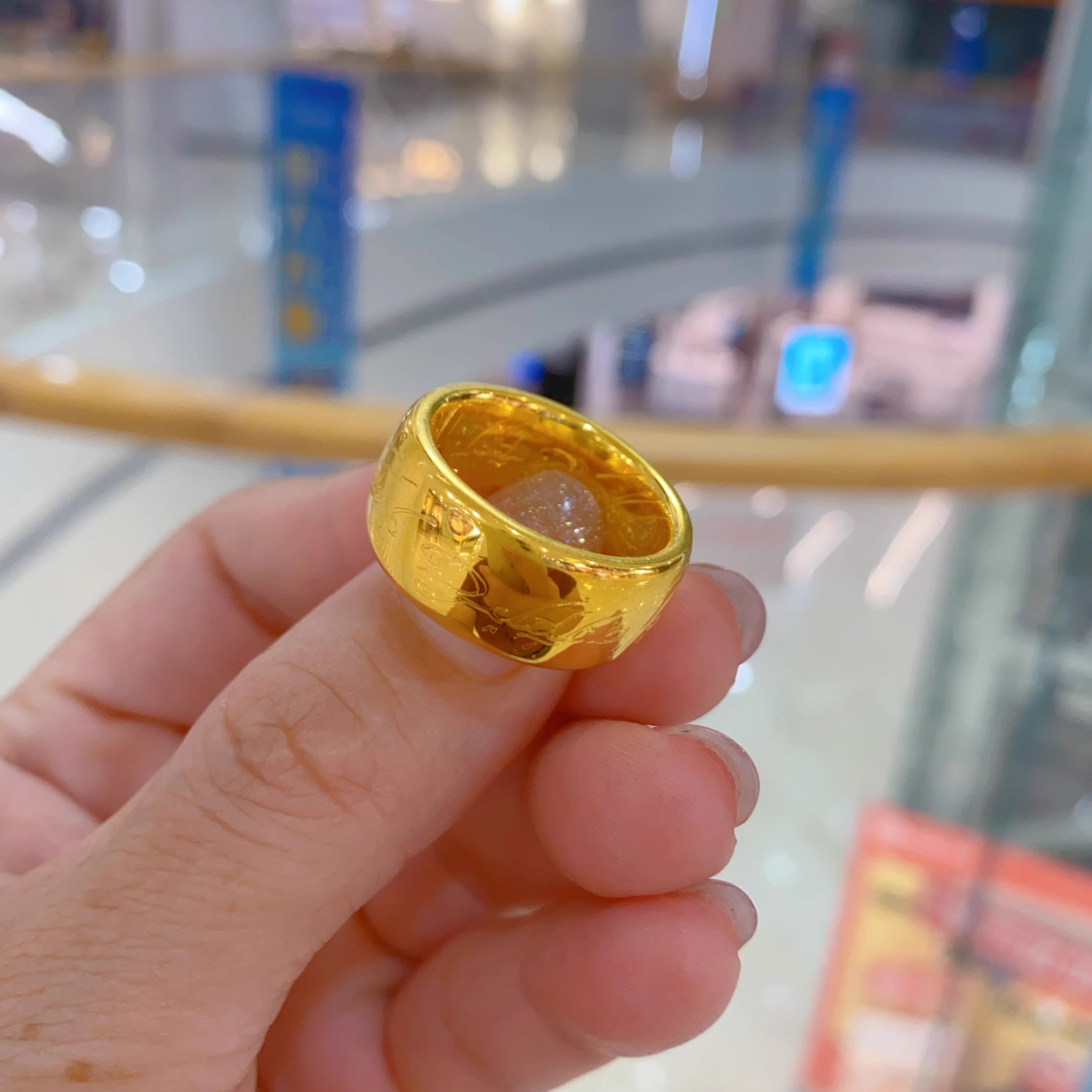 活口可调节指环泰爱你魔戒