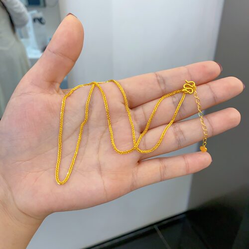 金包银项链女款时尚气质款