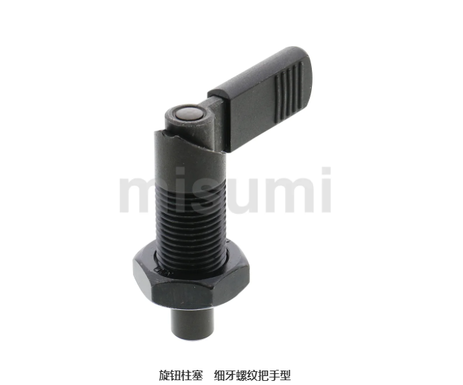 同米分度销PXVB/PXVBK/SPXVBK10-4 12-5 16-6 20-8L型旋钮柱塞