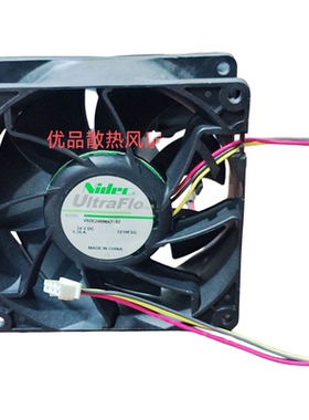 V92E24BMA7-52 原装NIDEC 24V 0.35A 9038 9238 9CM3线变频器风扇