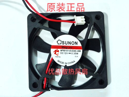 MF60101V3-E04C-A99原装SUNON 12V 0.35W 6CM 磁悬浮静音散热风扇