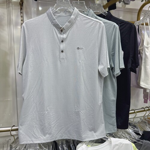 庄泰男士冰丝速干短袖POLO衫