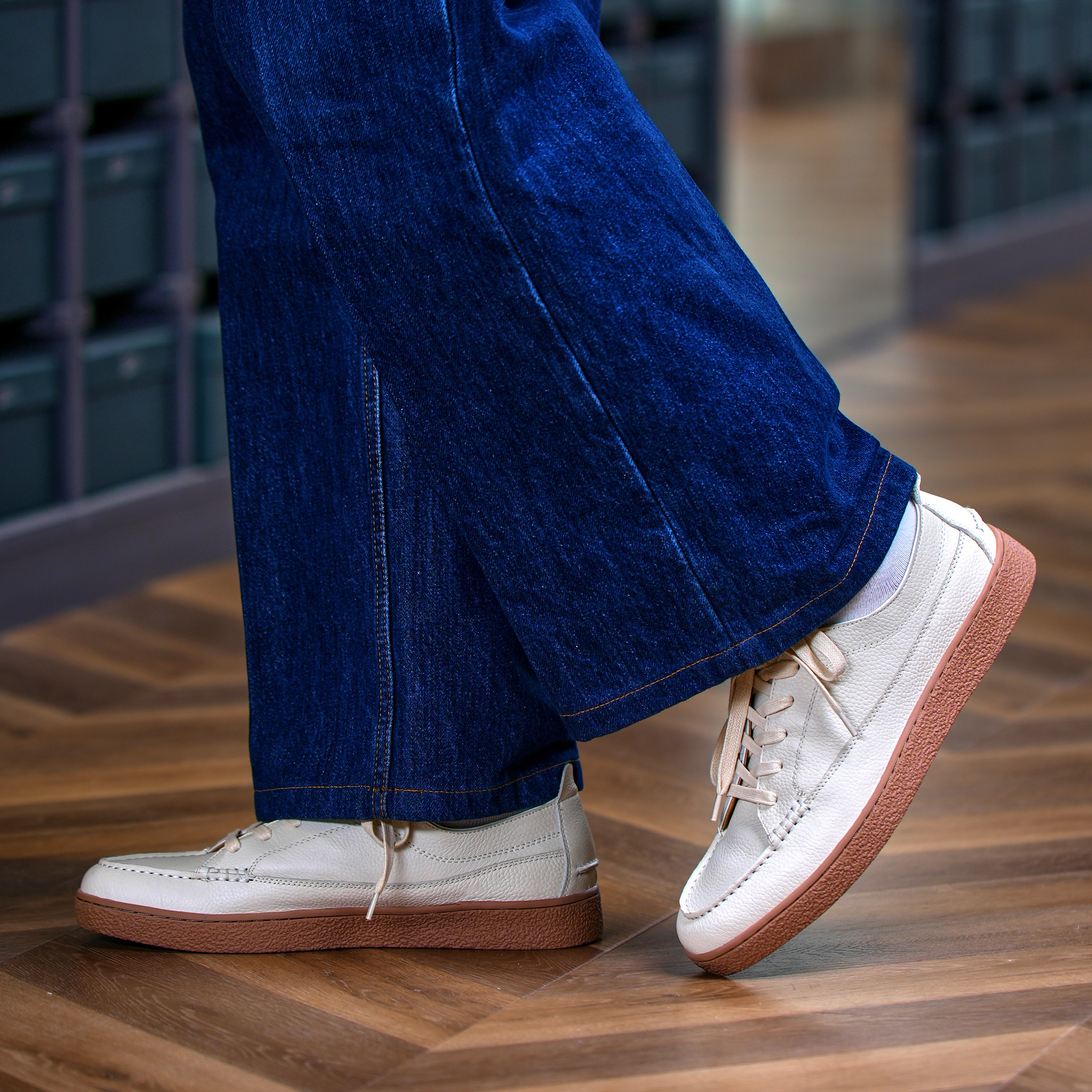 ZEYIMAKE壹植男鞋商务休闲鞋百搭夏季真皮透气手工设计感小众板鞋